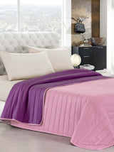 Biancheria da letto italiana Estivo letto singolo, lino, Acqua, 170 X 270 Cm Piumini e trapunte Naty Shop Viola/Lilla 170 X 270 Cm