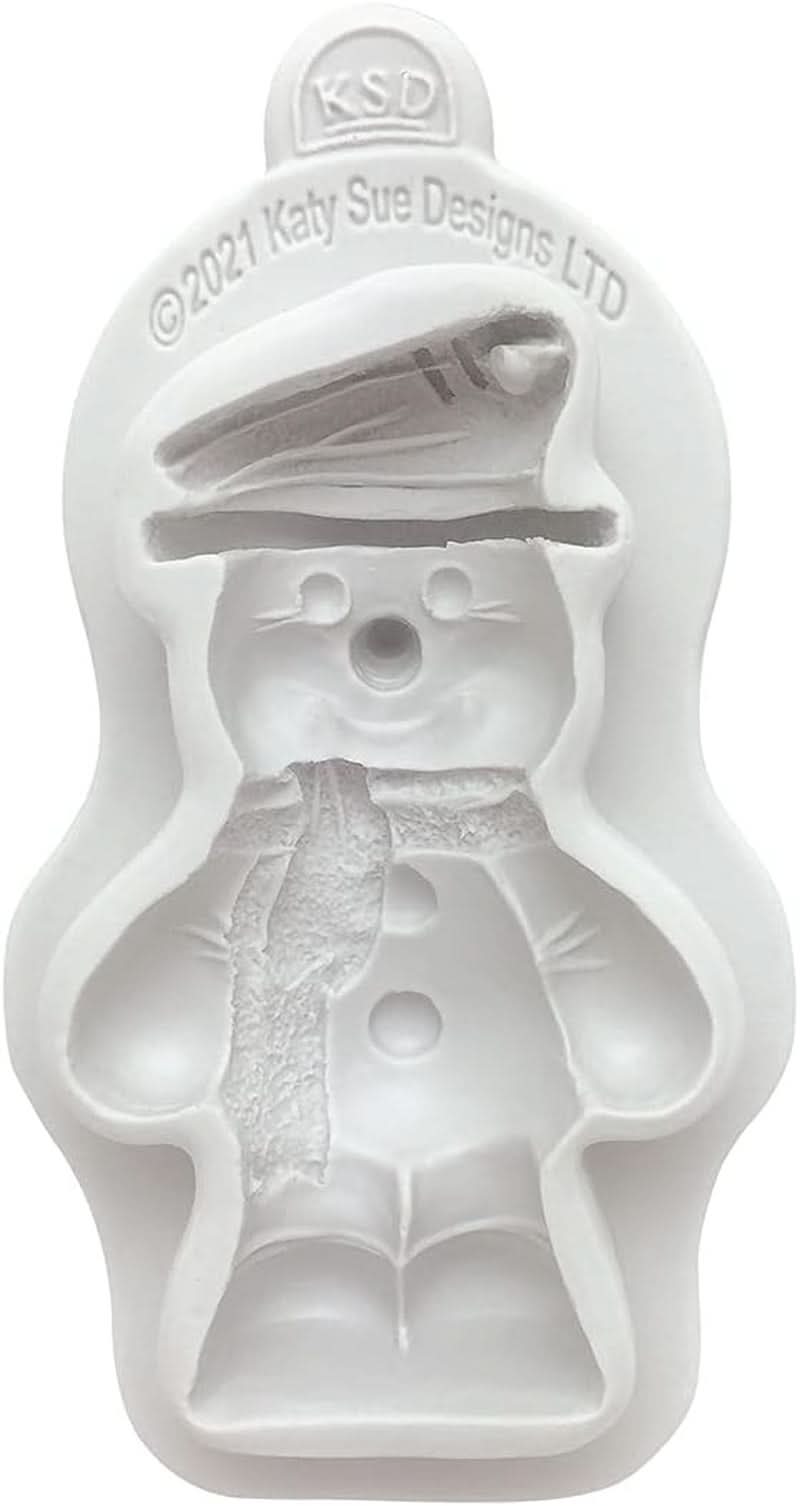Katy Sue, stampo in silicone, pupazzo di neve cucina Naty Shop