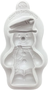 Katy Sue, stampo in silicone, pupazzo di neve cucina Naty Shop