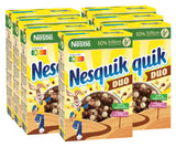 NESTLE Nesquik Duo, Cereali Al Cioccolato Fondente E Bianco Con Farina Integrale, Confezione Da 7 X 325 Grammi Naty Shop Cereali