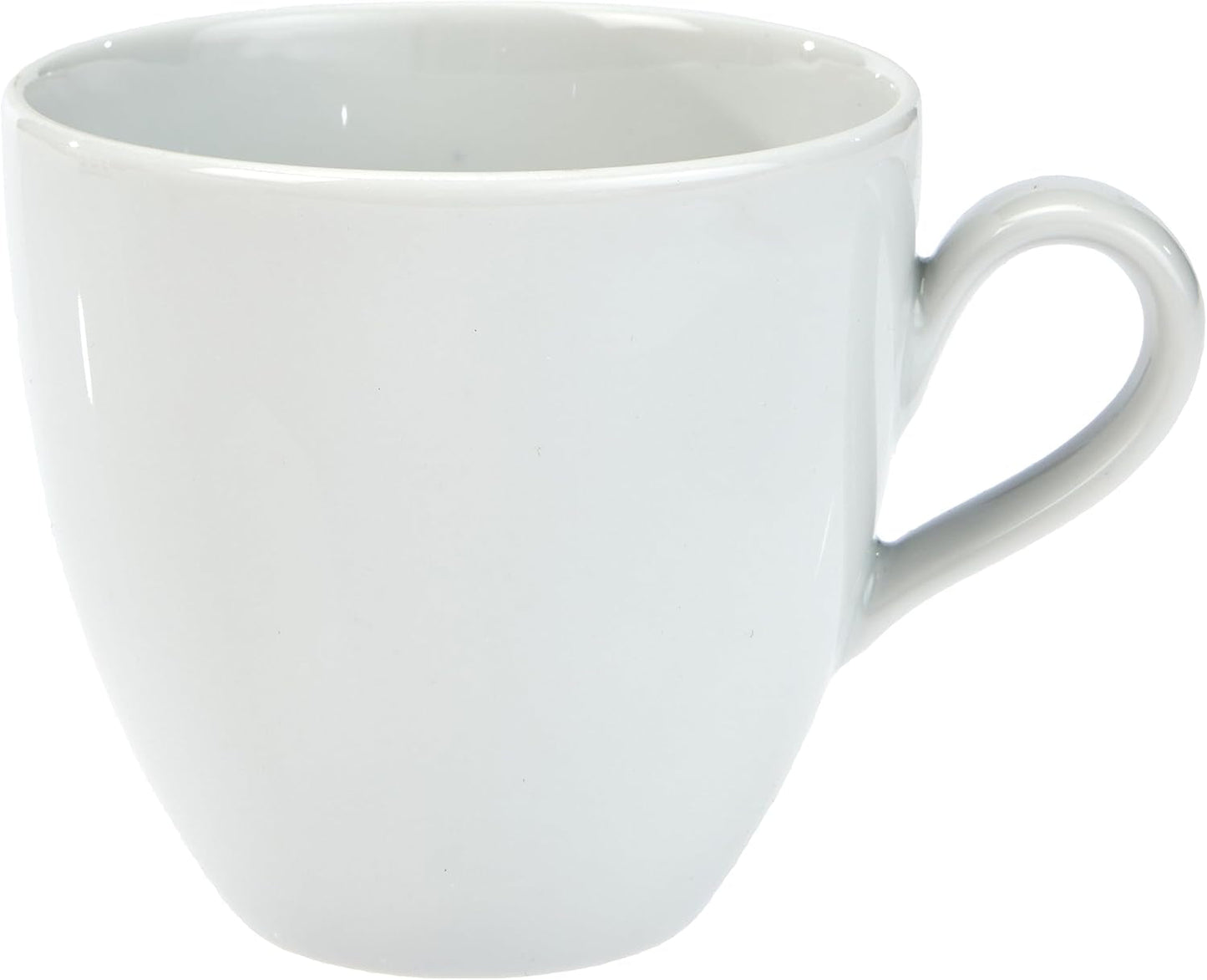 Alessi SG53/87 'Mami' Kaffee-Obertasse 6 Stück aus white Porzellan 8.0 cm Durchmesser