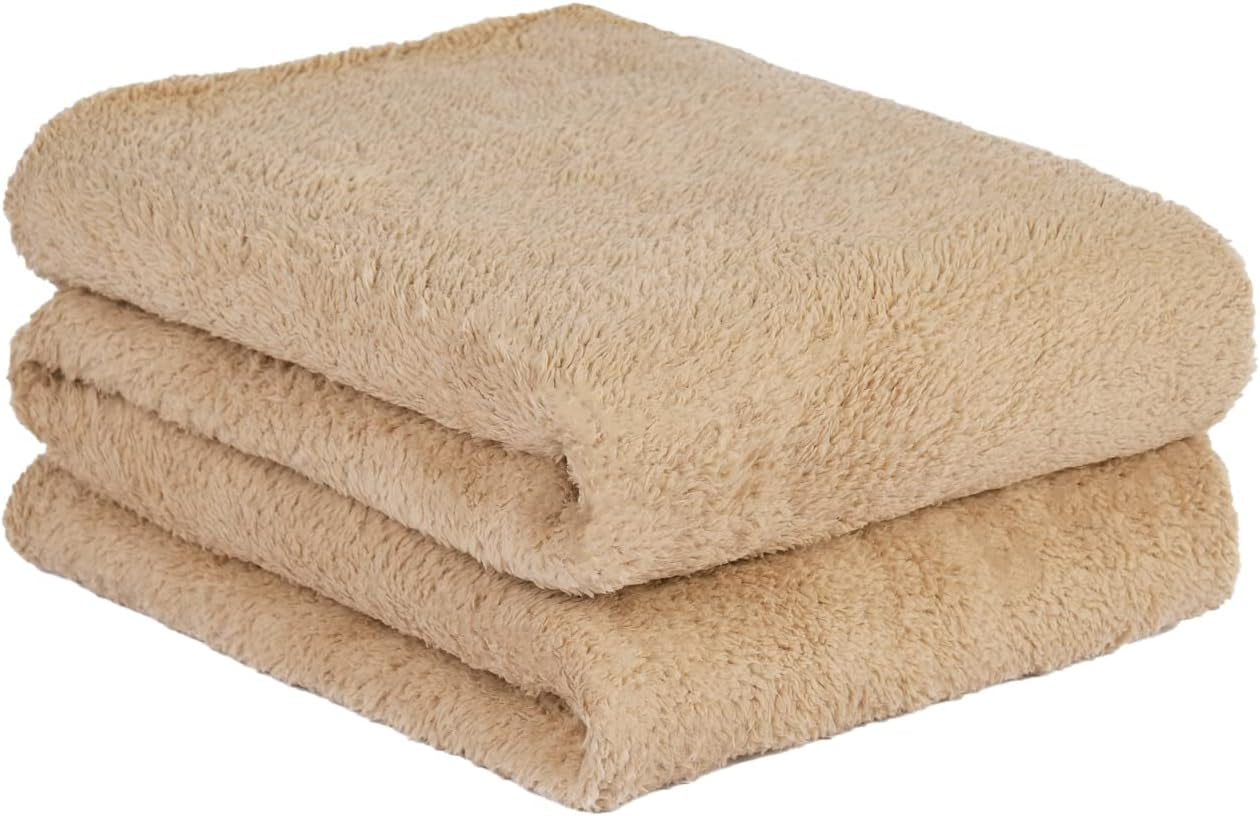 Brentford's Teddy Coperta in Pile Coperta da Letto Grande Peluche Super Morbida e Calda Copriletto per Divano Letto Nero - 150 X 200 Cm Letti e Coperte Besuche den Brentfords-Store Latté 200 X 240 Cm