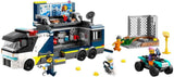 LEGO City Camion della Polizia con laboratorio, set della Polizia Quad e camion giocattolo per bambini, regalo per ragazzi e ragazze dai 7 anni in su, più 5 minifigure: 2 poliziotti, 1 scienziato e 2 ladri 60418 Set da costruzione Beuche den LEGO-Store