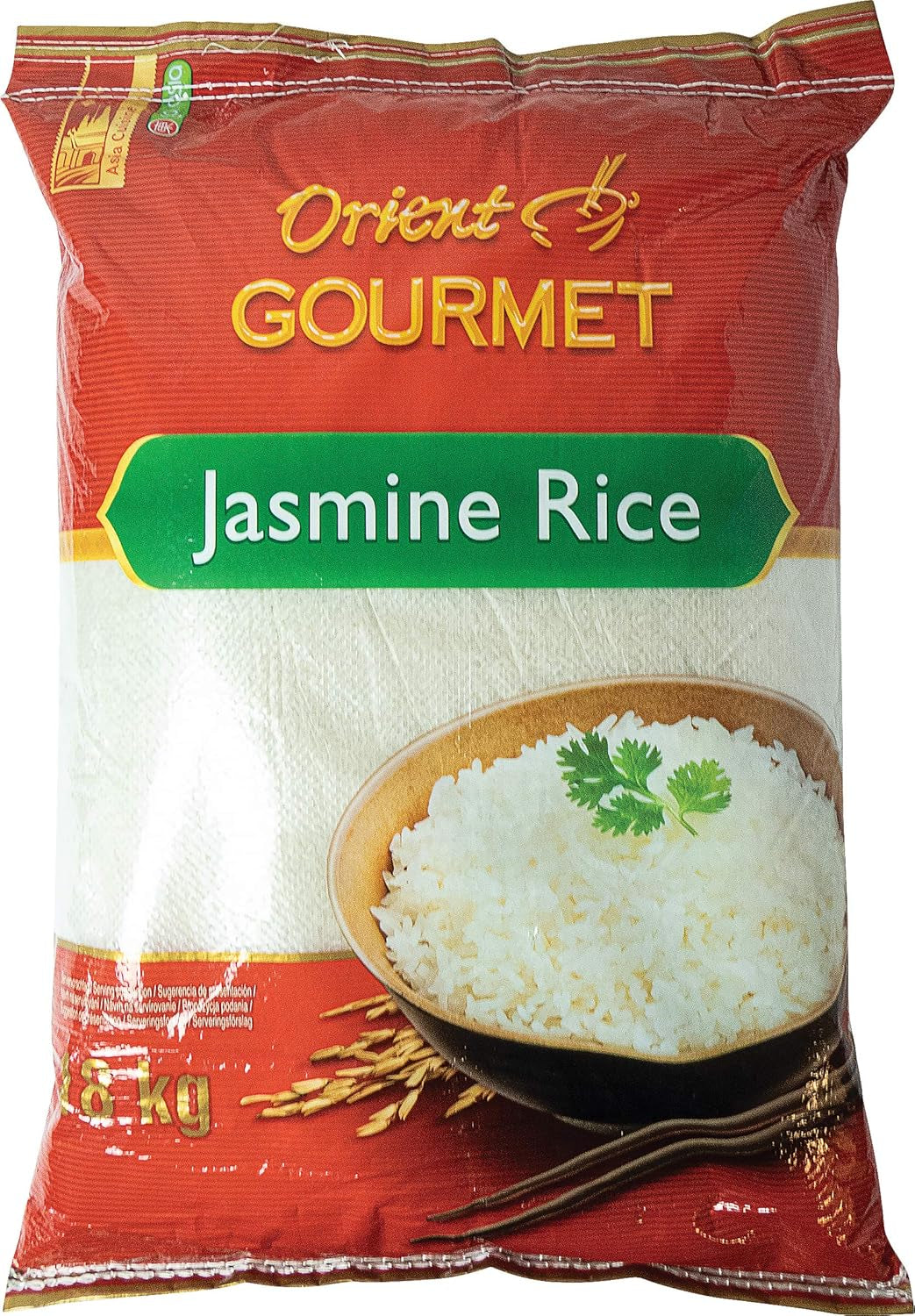 GOURMET Jasmine 100% riso a chicco lungo, 18 kg