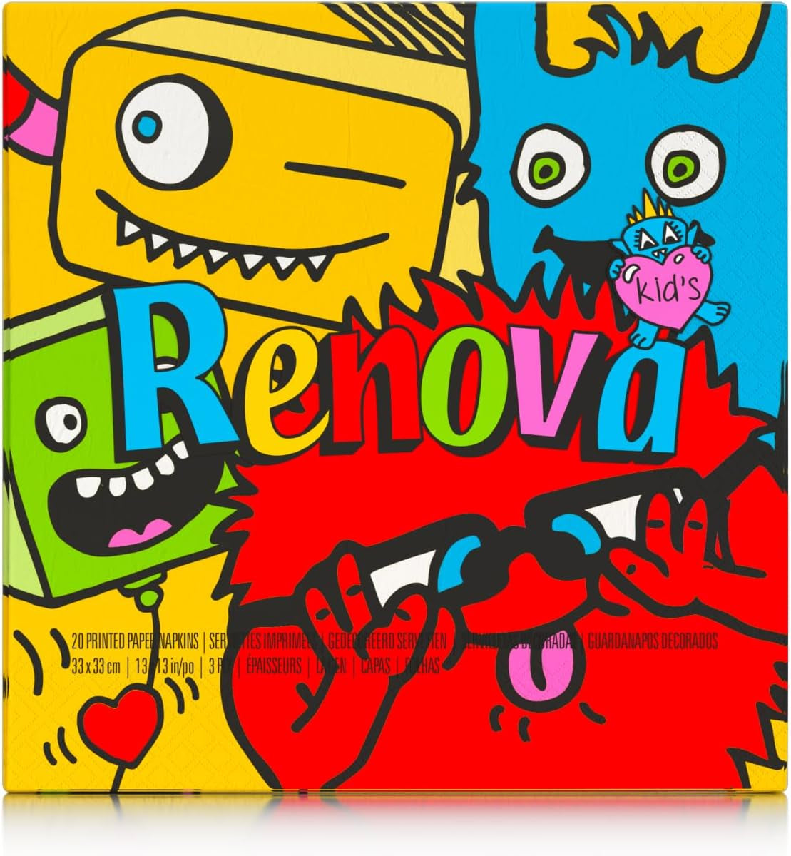 Tovaglioli di carta per bambini Renova, 20 pezzi, 110 G