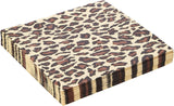 Tovaglioli pranzo Anniversary House Tiflair, stampa leopardata, 3 veli, multicolore, 33 cm