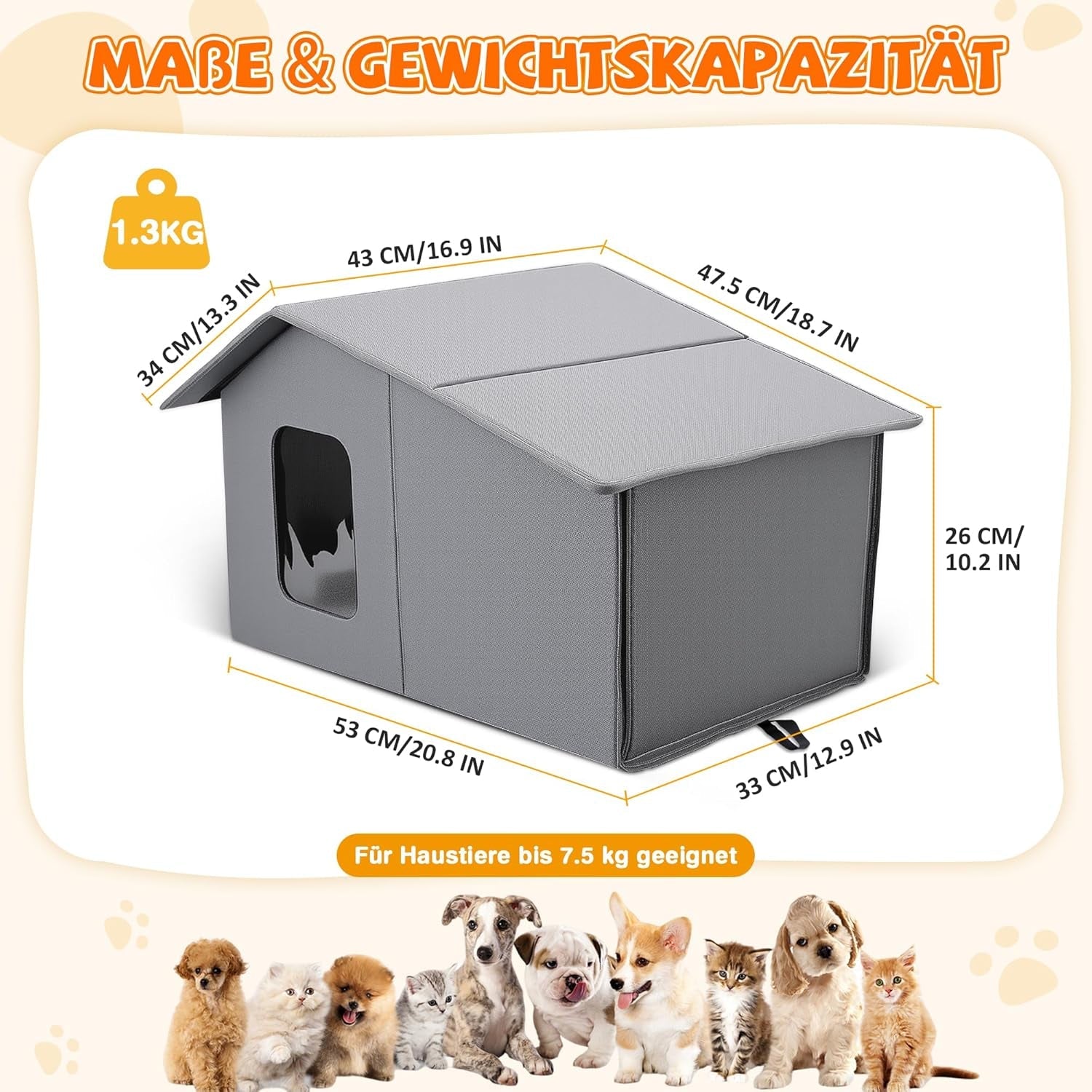 Coperte e Mobili, Animali Domestici, Grotte e Casette, Gatti, Lettine per gatti, Gatti - Letti, Materassi