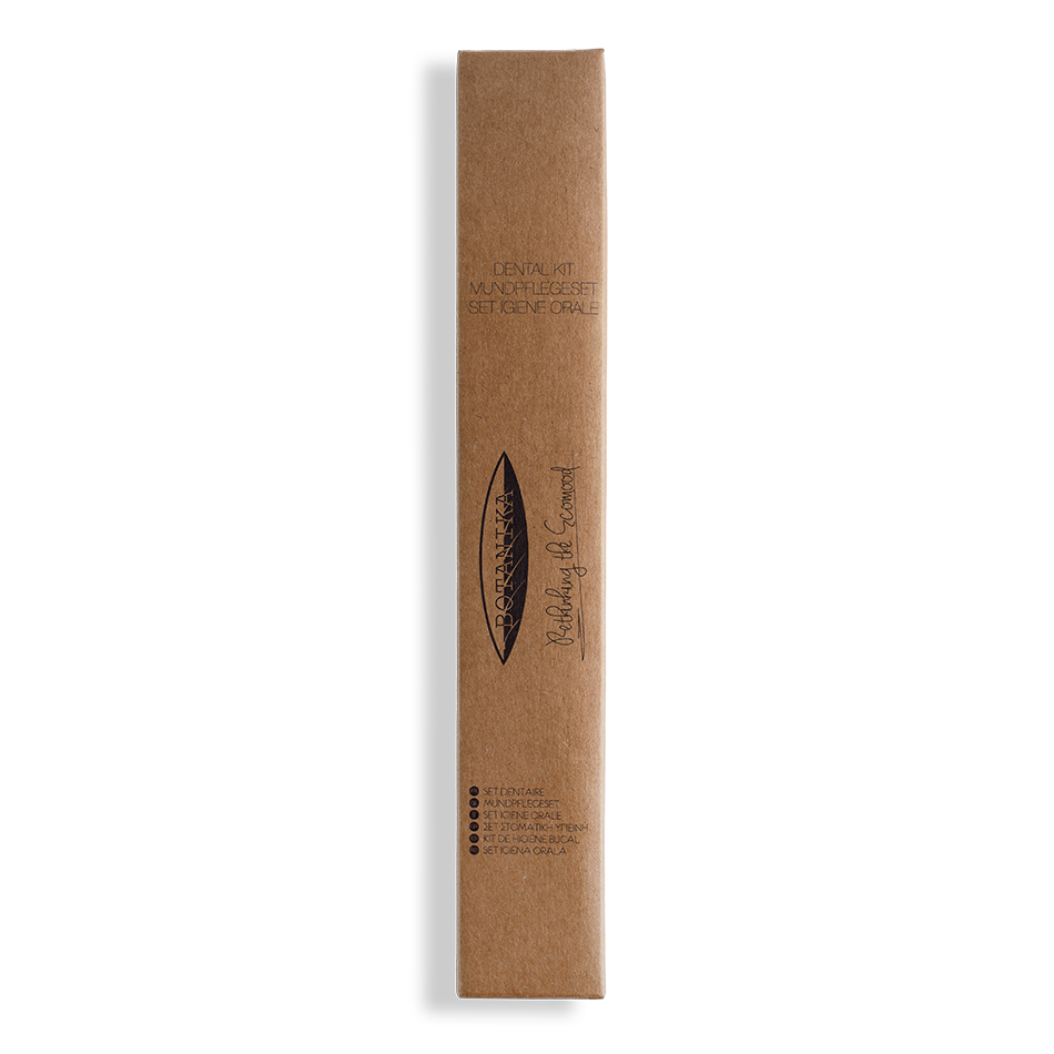 Set dentale Botanica 100 pezzi Naty Shop Hotel Cosmetics