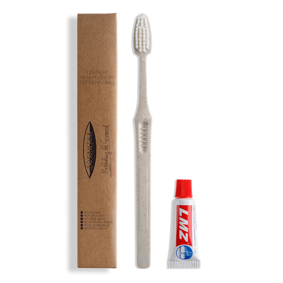 Set dentale Botanica 100 pezzi Naty Shop Hotel Cosmetics