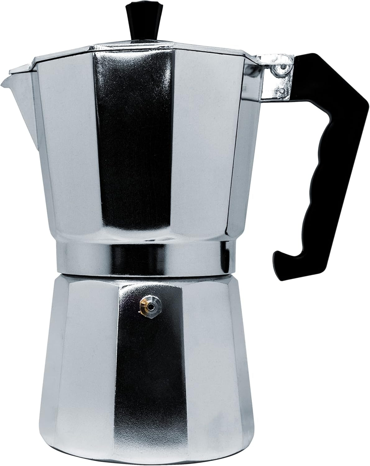 NERTHUS FIH 833 Macchina per caffè espresso a induzione per 3 tazze, Classica macchina per caffè espresso italiano