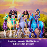 Unicorn Academy Ankleidepuppe Ava - die Originalpuppe zur beliebten Netflix-Serie, 24 cm groß und mit 7 Accessires für fantasyvolles Rolenspiel, für Kinder ab 4 Jahren