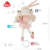 Mini carillon Fata Fehn - peluche e aiuto per dormire: il carillon a carica con la dolce melodia "Il lago dei cigni" calma in ogni situazione - per neonati e bambini a partire da 0 mesi Giocattoli Bebe Naty Shop