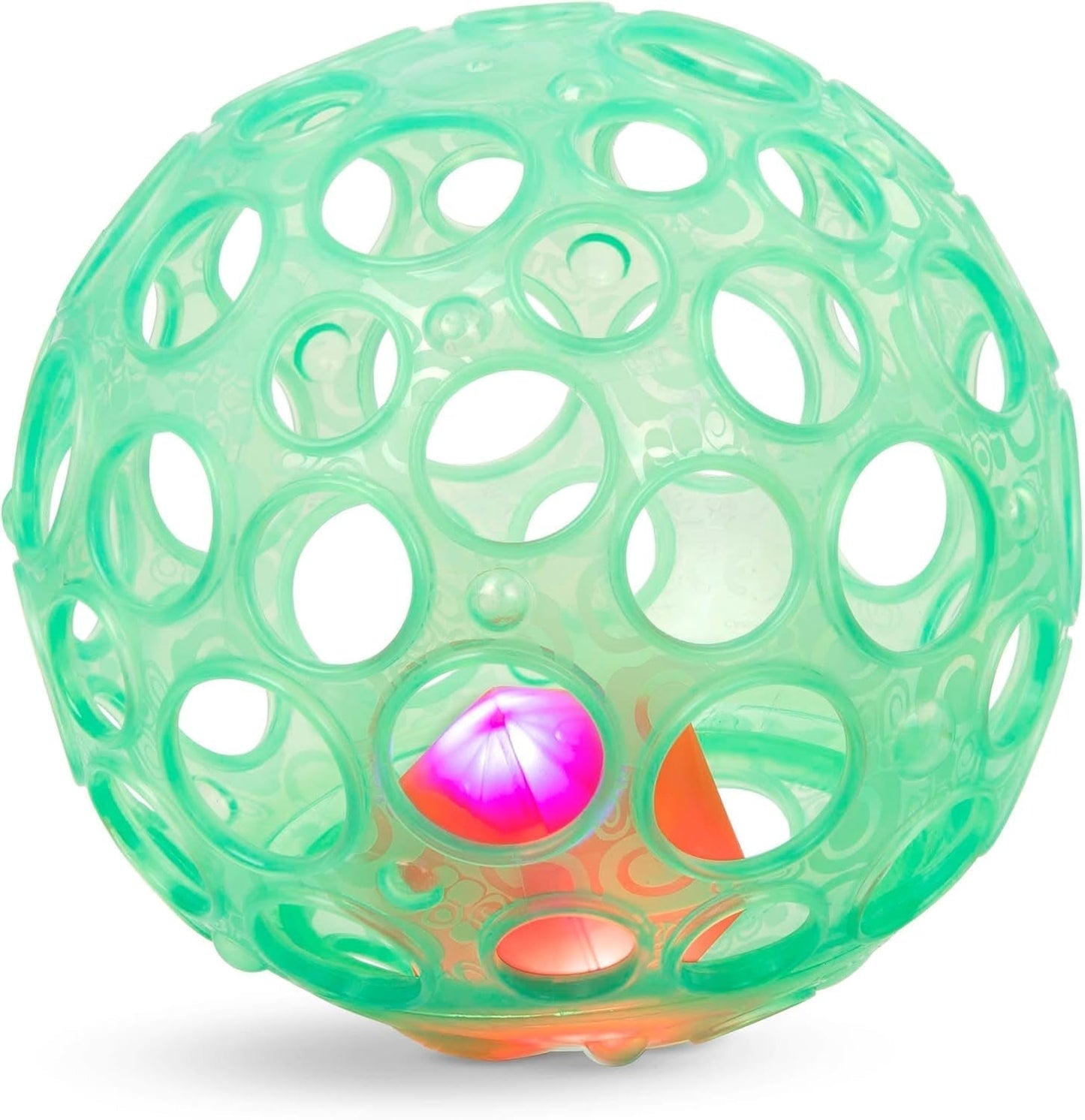 B.toys Giocattolo per Neonati, Giocattolo per la Motricità con Luce - Giocattolo per Neonati, Ragazze e Ragazzi da 0 Mesi, Giocattoli per Bambini Senza PVC Naty Shop Palla con Luce