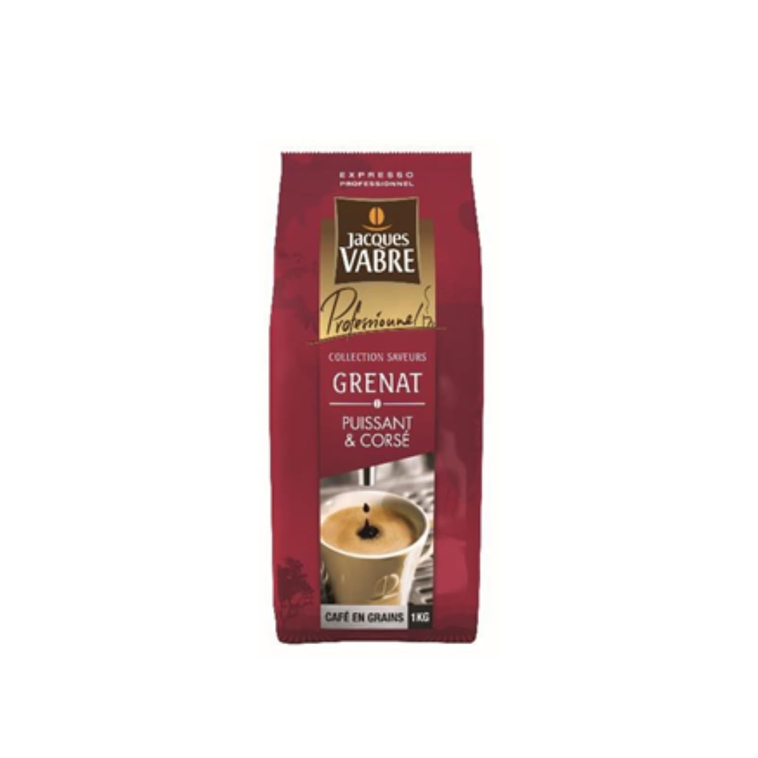 Caffè in Grani Intenso JACQUES VABRE - 1 kg