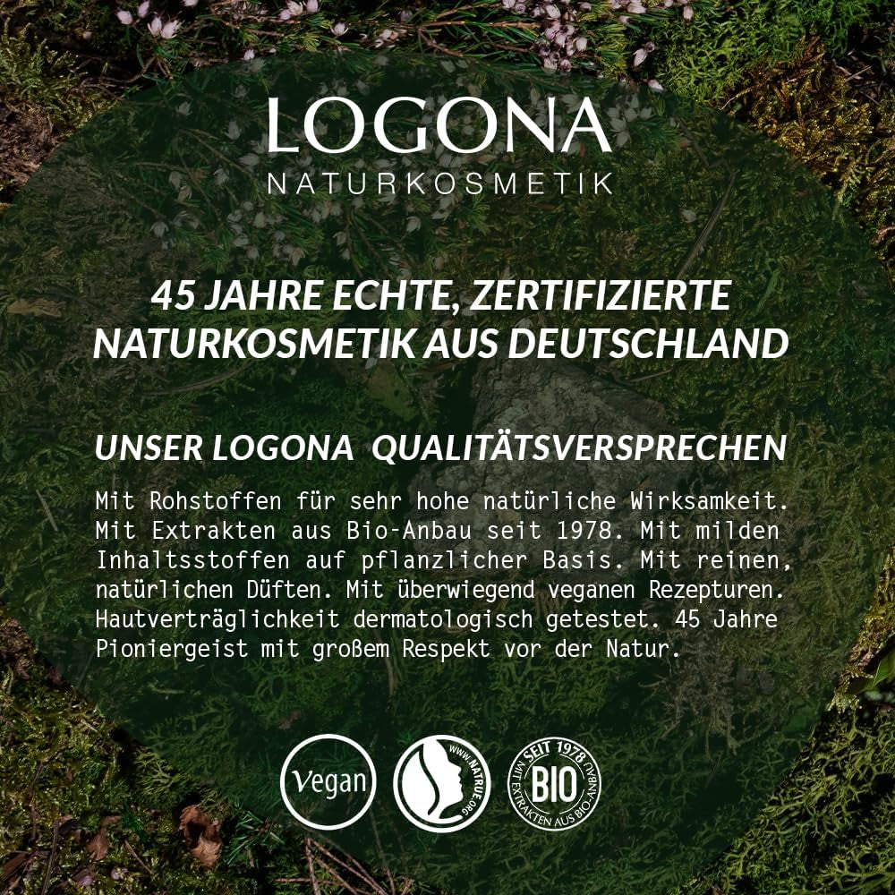 LOGONA Natural Cosmetics Crema Colorante Vegetale per Capelli 240 Marrone Torrone, Tintura naturale per capelli castani con henné, Crema colorante per toni castani, Colorante per capelli scuri, Tintura per capelli 150ml Naty Shop