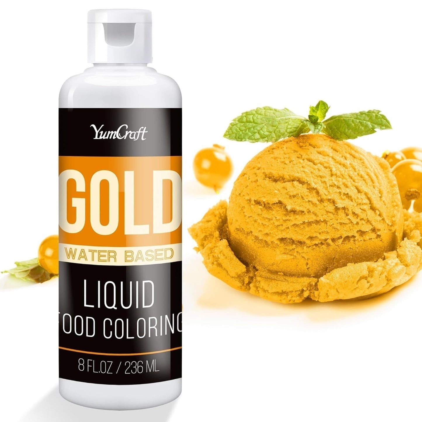 Colorante alimentare - Colorante alimentare liquido altamente concentrato per torte, prodotti da forno, uova di Pasqua, bevande - Colorante alimentare senza zucchero per fondente, glassa, slime, decorazione di torte (Red Velvet, 236 ml)
