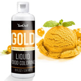 Colorante alimentare - Colorante alimentare liquido altamente concentrato per torte, prodotti da forno, uova di Pasqua, bevande - Colorante alimentare senza zucchero per fondente, glassa, slime, decorazione di torte (Red Velvet, 236 ml)