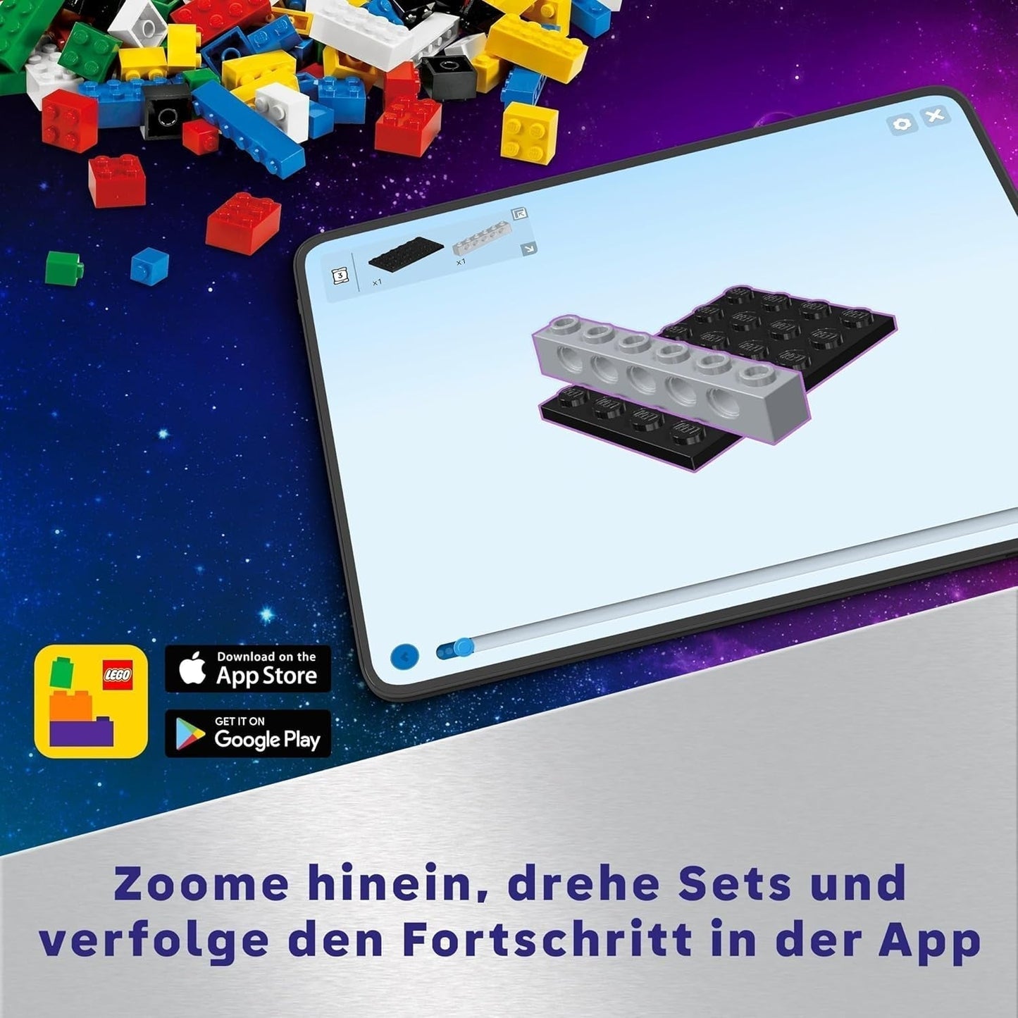 Astronave LEGO City, giocattolo spaziale Space Shuttle da costruire per bambini, ragazzi e ragazze dai 6 anni, set con il personaggio dell'astronauta 60430 Set da costruzione Besuche den LEGO-Store
