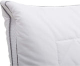 Gözze - Cuscino con cuscino interno 150G e fascia climatica, incluso sacchetto di ricarica, 40 X 80 cm - Cuscini standard Bianco Naty Shop