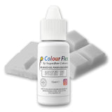 Sugarflair Colourflex Colorante alimentare bianco a base di olio, colorante alimentare liquido altamente concentrato, colorante alimentare per crema al burro, cioccolato, pasta, fondente, glassa e altro - 15 ml