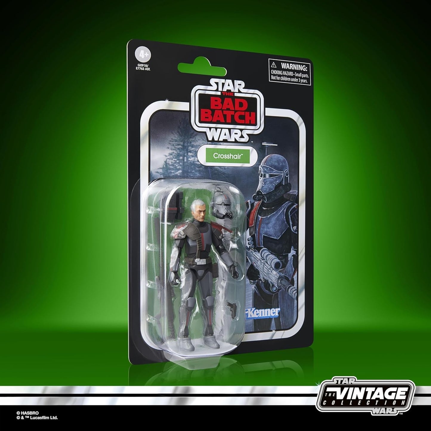 Collezione Star Wars Vintage Crosshair, Star Wars: Bad Batch Action Figure da collezionare (9,5 Cm) Action figures Naty Shop