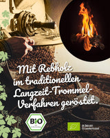Blank Roast - BIO Winzer Kaffee 1000g - schonend mit Pfälzer Rebholz geröstet - ganze Kaffee-Bohnen aus Perù - 100% Arabica Röstung - schokoladig & nutig - säurearm