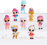 LOL Sorpresa! Winter Snow Tot - 1 bambola da collezione con sorpresa magica della neve, avvolta nel cieco, 8 bambole da collezione, moda e accessori gelidi, regalo per bambini 4+ bambole Naty Shop
