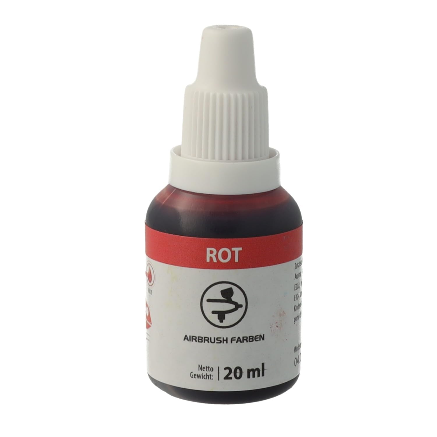 Bakeryteam colorante alimentare per aerografo rosso 20ml