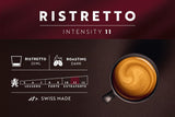 Café Royal Ristretto – Capsule di caffè compatibili Nespresso®, 100% Arabica, intenso, tostatura scura, intensità 11/12, Rainforest Alliance, 36 capsule