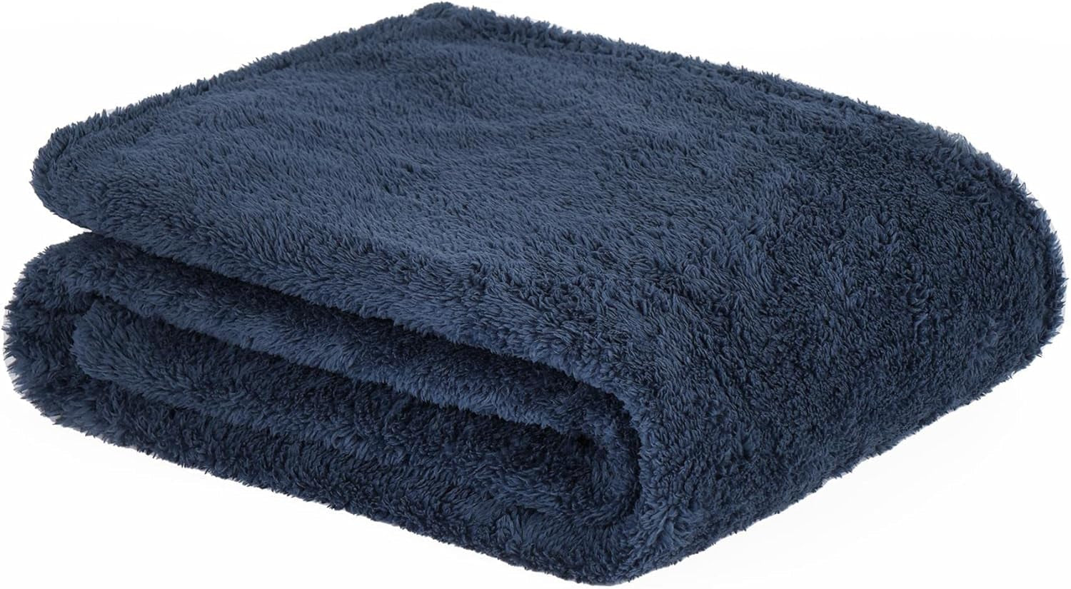 Brentford's Teddy Coperta in Pile Coperta da Letto Grande Peluche Super Morbida e Calda Copriletto da Divano Nero - 150 X 200 Cm Letti e Coperte Besuche den Brentfords-Store Blu Navy 150 X 200 Cm