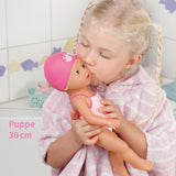 BABY Born My First Swimmer Girl - Bambola da 30 cm - Bambola da Bagno con Meccanismo Girevole, Impermeabile - Funziona senza batterie - Adatta per bambini da 1 anno in su
