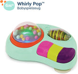 B. giocattoli - Gioco per bambini per seggiolone - Gioco a ventosa con musica, luci, suoni - Gioco sensoriale - Gioco di attività motoria per bambini - dai 6 mesi - Whirly Pop Baby Toys Naty Shop