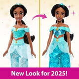 Mattel Disney Princess Toy Jasmine bambola articolata alla moda con vestiti scintillanti e accessori regalo ispirato al film Disney per bambini HLW12