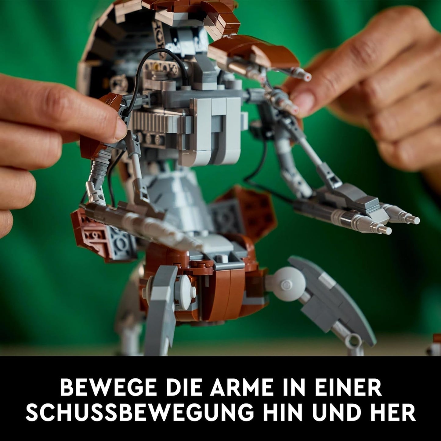 LEGO Star Wars Set Droideka, Kit modello droide per adulti, Decorazione da scrivania, da collezione, Idea regalo per uomini e donne 75381 Set da costruzione Besuche den LEGO-Store