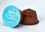 NESCAFÉ Dolce Gusto Flat White, 48 Kaffeekapseln, Arabica e Robusta Bohnen, Cremig-Milchiger Genuss, Kaffeekreation, Coffee-Shop Trend, Aromaversiegelte, Confezione da 9 (3x16 Kapseln)