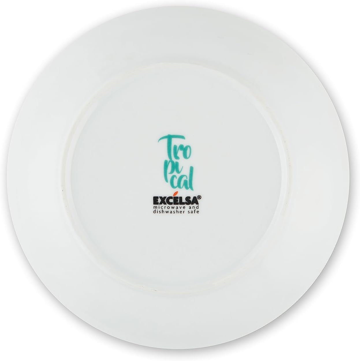Servizio tavola Excelsa Tropical, 18 pezzi, porcellana, bianco con decoro