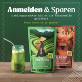Naturalebio BIO Tè verde in polvere 100 g. Per cucinare e cuocere al forno. Matcha originale giapponese. Tè verde dal Giappone, vegano, senza glutine e non OGM. Prodotto biologico naturale.