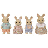 L5567 NUOVA casa iniziale, multicolore L5706 Famiglia di coniglietti di latte - Figure di case delle bambole