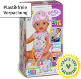 BABY Born Lena (Little Baby Girl) 36Cm, bambola 7 funzioni per bambini da 1 anno, funziona senza batteria, bambola grande 36cm Bambole Naty Shop