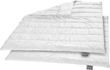 Set biancheria da letto Traumnacht Green - Piumino per tutte le stagioni 135X200 cm + cuscino 80X80 cm, resistente con fodera in microfibra, prodotto secondo gli standard di qualità tedeschi. Piumini e trapunte Naty Shop Set copripiumino 4 stagioni (set di 2) 135 X 200