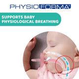 Ciuccio Chicco PhysioForma Comfort 6-16 Mesi, 1 Pezzo, Ciuccio con Tettarella in Silicone, Supporta la Respirazione Fisiologica e Favorisce il Corretto Sviluppo Orale, Blu