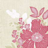 Papstar, 50 Tovaglioli "ROYAL Collection" Piega 1/4 40 Cm X 40 Cm Fucsia "Annabel", #85015