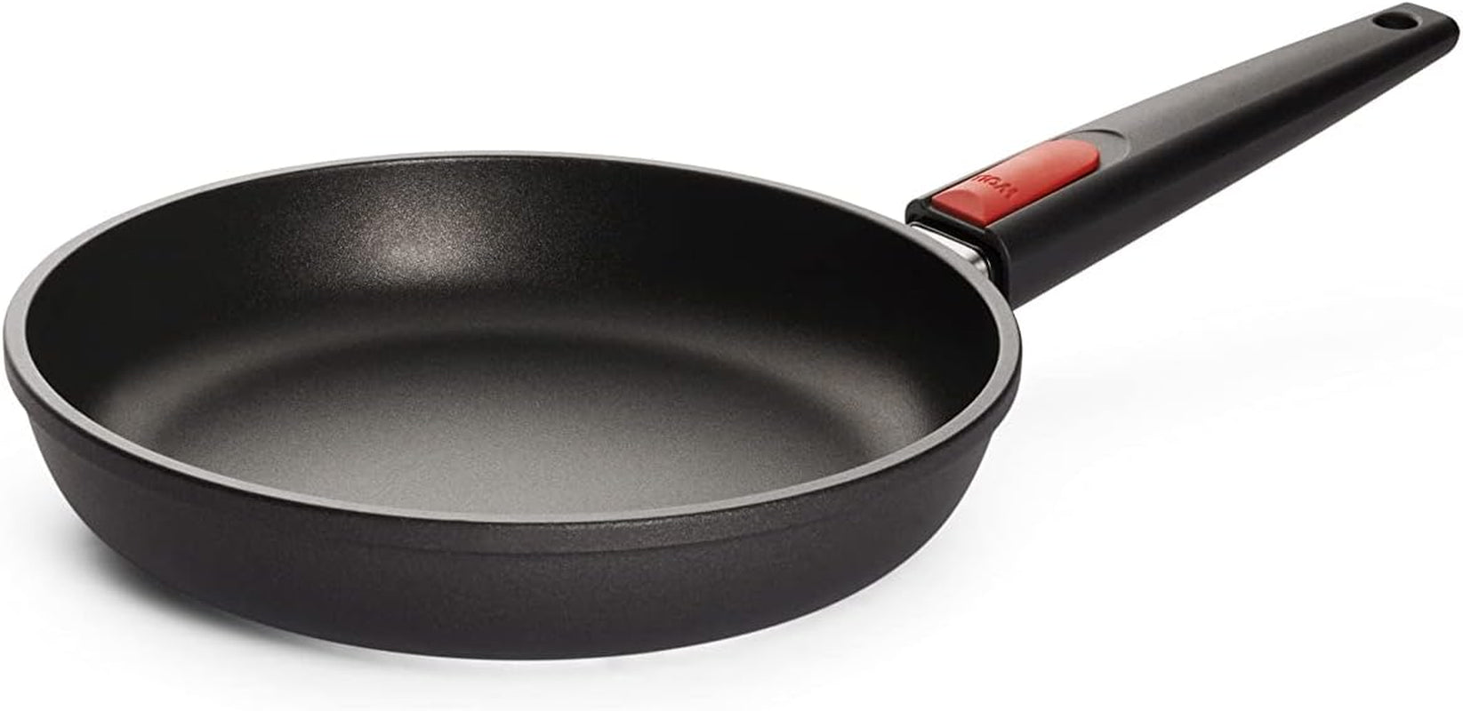 Padella Woll Nowo Titanium - Induzione, altezza 5 Cm, manico removibile - per tutti i tipi di piani cottura, Fusione di alluminio, rivestimento antiaderente Pentole e Padelle Naty Shop 24 Cm