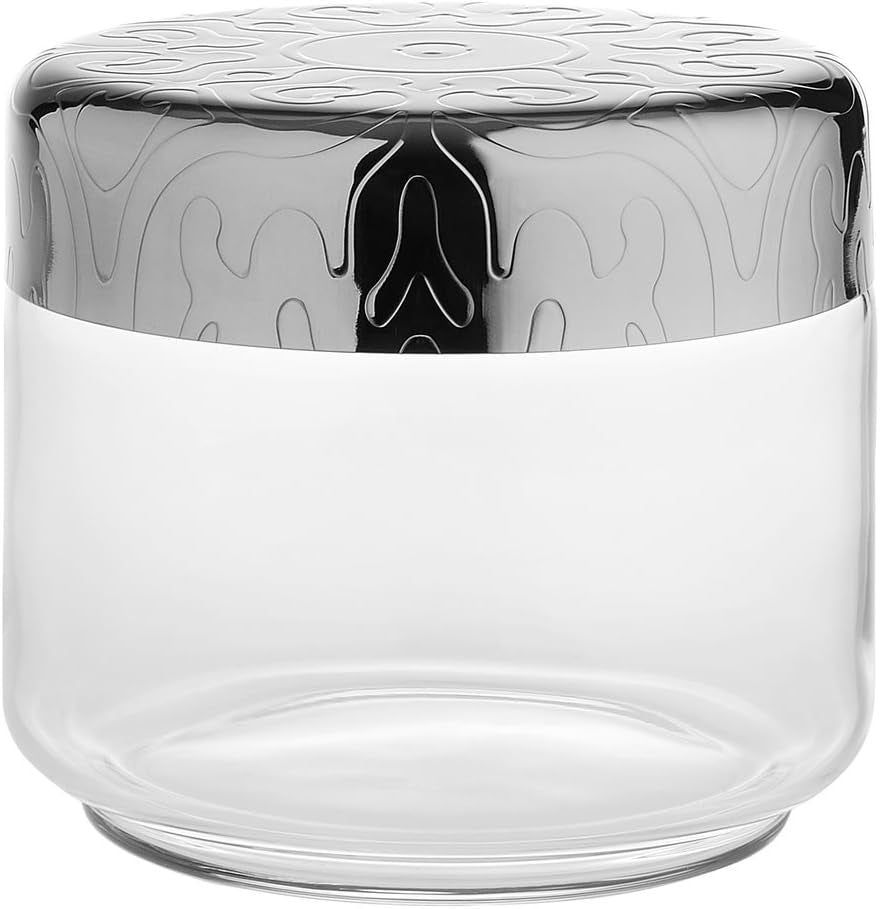 Alessi MW21/75 Barattolo da cucina in vetro satinato 75 cl Contenitori per alimenti Naty Shop 50 Cl