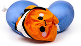 Puckator Swapseazzz Adoramals pesce pagliaccio oceanico cuscino da viaggio e peluche 2 in 1 Cuscini da viaggio Naty Shop