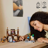 LEGO Minecraft Maniero nella foresta con ring da boxe - Set da gioco con zombi e Oberborst - Giocattolo da costruzione interattivo con attrezzatura e binari - Regalo per ragazzi e ragazze 10+ - 21272 Set da costruzione Besuche den LEGO-Store