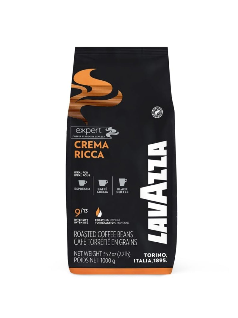 Lavazza Expert Plus Crema Ricca Espresso - 6 chicchi di caffè interi x 1 kg