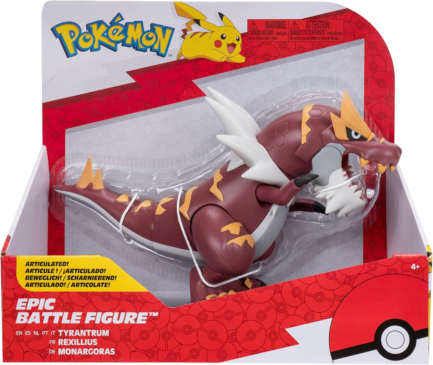 Pokemon PKW3422 - Epic Monargoras Action Figure ufficiale 30 cm Action Figure Naty Shop Titolo predefinito