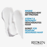 Redken Intensive Hair Mask per tutti i capelli danneggiati Ripara e rigenera Anti-Rottura Extreme Strength Builder Plus Mask 1 x 250 ml Naty Shop Hair Mask