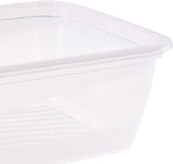 Kekeeper set 3 barattoli per alimenti, 3 x 1,25 l, 20,5 x 15,5 x 6,5 cm, Fredo Fresh, blu trasparente Scatole per alimenti Naty Shop